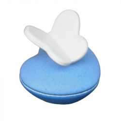 Mini urn hartje mn002c met witte vlinder