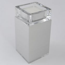 Waxinelichthouder mini urn metaal Square 120mm 2531 - Afbeelding 2