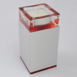 Waxinelichthouder mini urn metaal Square 120mm 2531 - Afbeelding 3