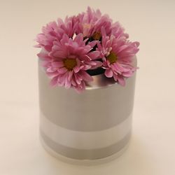 Bloemenvaasje mini urn met los kaarsje 85mm 2567