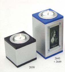 Waxinelichthouder Qube hoog model