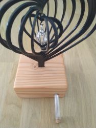 3D urn hart met hanger 717har00 - Afbeelding 5