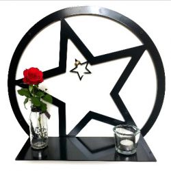 Wand herinnerings ster 50cm 250ste08 - Afbeelding 2