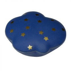 Mini urn wolk met goudkleurige sterrenhemel ba005 0,70l