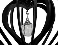 3D urn hart met hanger 717har00 - Afbeelding 4