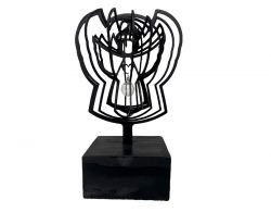 3D urn engel met hanger 718eng00
