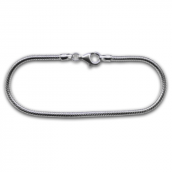 Armband voor asbedels zilver