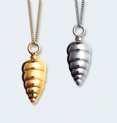 Ashanger schelp in goud 336 SGG