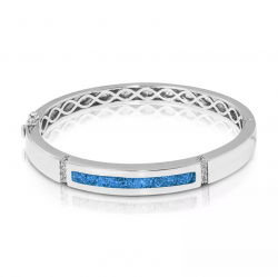 BL 011 - Zilveren armband met zirkonia