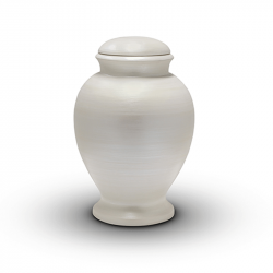 Bio urn klei licht BU311