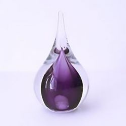 Mini urn glas Druppel small in verschillende kleuren U01 - Afbeelding 2