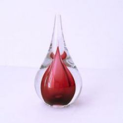 Mini urn glas Druppel small in verschillende kleuren U01