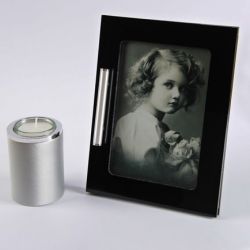 Fotolijst PleXi, moderne fotolijst in plexi. + groot asbuisje