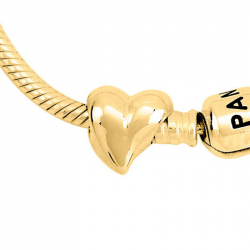 Gouden bedel hart ashanger 1640G