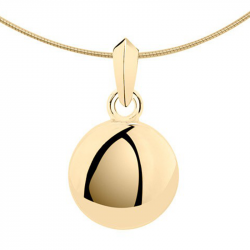 Gouden bol ashanger 1400G