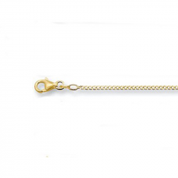 Gouden gourmet collier 42-1.8