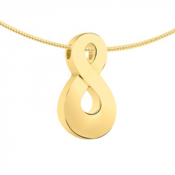 Gouden infinity ashanger 1410G