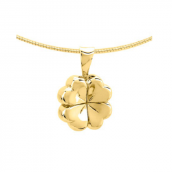 Gouden klaver ashanger 1230G