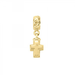 Gouden (14 krt) kruis asbedel 1820G