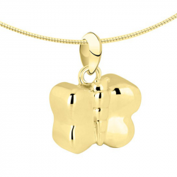 Gouden vlinder ashanger 1660G