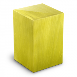 Houtenlook urn Verticale Verde Erica UR-C-ES-03L 6 Liter