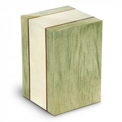 Houtenlook urn groen en ivoor Venezia Erica UR-V-VE-03L 7 L