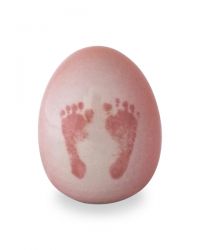 Keramiek baby urn met voetafdrukjes KLU18-11-3-trans