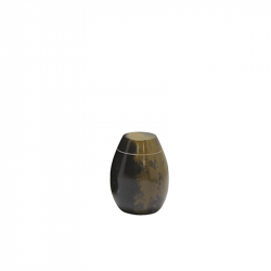 Marmeren mini urn zwart bruin SU2980K