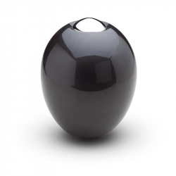 Messing urn zwart modern AD001
