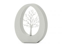 RVS Urn OVAL M