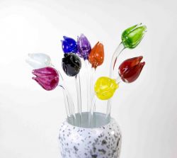 kosten vullen van de tulp met as