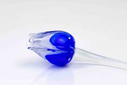 Glazen tulp 2 kleuren PH.010