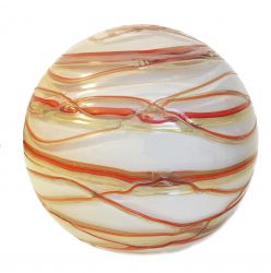 Glazen as-bol spiraal groot PH.503