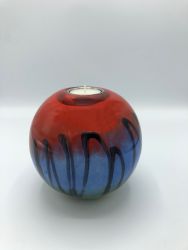 Glazen design waxinelicht PH.701