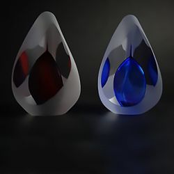 Mini urn glas Reflection A03