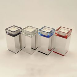 Waxinelichthouder mini urn Square hoogglans 120mm 2541