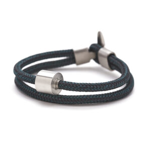 Heren armband koord zwart TB-BC1