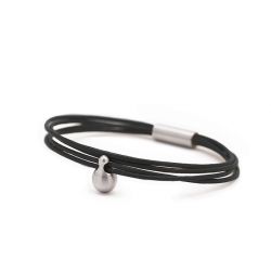 Dames charm armband zwart TB-CL1