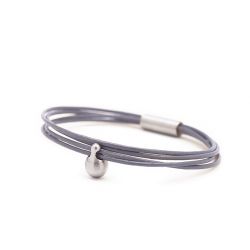 Dames charm armband grijs TB-CL14