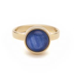 Goudkleurige ring kyaniet TB-RG-KYN