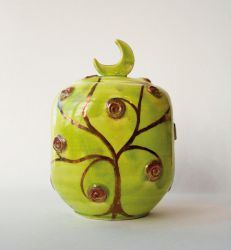kunstenares Annusch - Tree of life urn