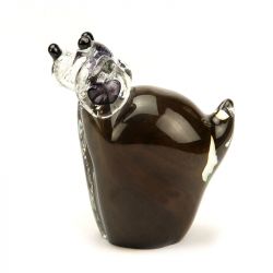 Mini urn glas Hond staand U07S