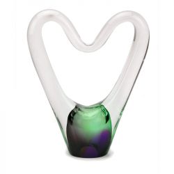 Mini urn glas Open heart U27H