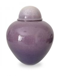 Keramiek urn met kleurennevel UV08-11-2b - Afbeelding 2