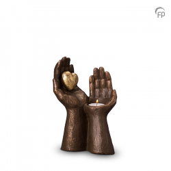 Urn Gedragen liefde waxine UGK052AT