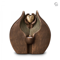 Urn Verborgen liefde waxine duo UGK062DT