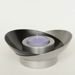 Waxinelichthouder mini urn metaal Lily 2575