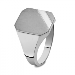 Zilveren zegelring met as 3040Z