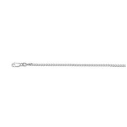 Zilveren collier 2.2 mm schakel 45cm - 116 S