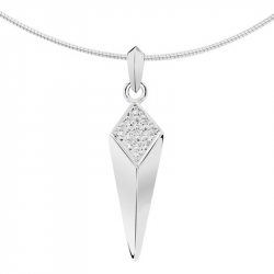 Zilveren fantasie ashanger met zirkonia 1531Z